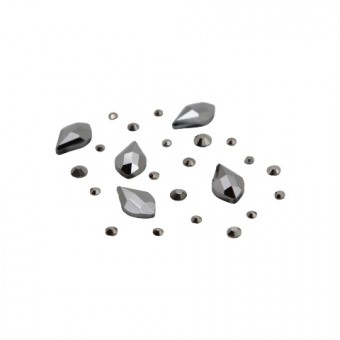  Rhinestone Mix Teardrop 20 pcs